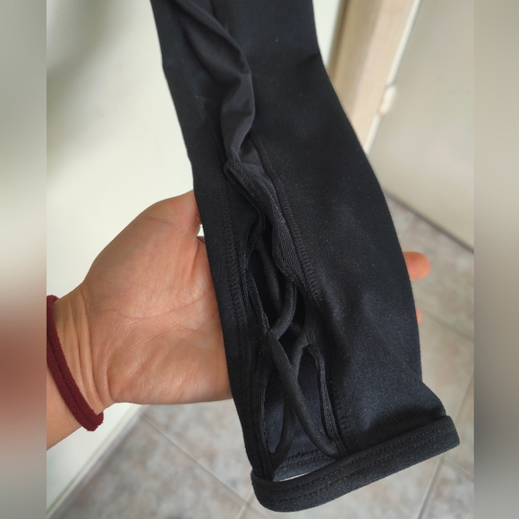 Popflex Ballet Active Leggings Black Sz 2 Cute and Stylish - Picture 7 of 9